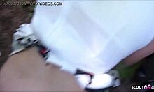 Teen 18+ Jenny Does Mmf Threesome Right In Berlin Tiergarten!