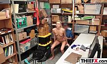 Hey, Pretty Gal, Choose Jail or Suck Cock in Garage?