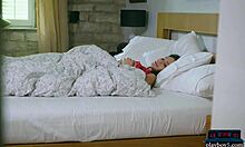 Damn! Teen with Shaved Box and Perfect Ass Strips All!