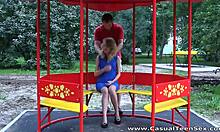 Casual Teen Sex with Blonde Marina