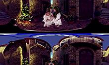 Evileyevr, surprise threesome with Alison Rey and Luna Rival, damn! 😜