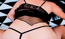 skinny milf wife gets her asshole fucked in pov homemade scene