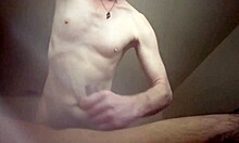 Massive Hardcore Cock Action with Amateur Gay Duo in Bed