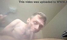 Massive Hardcore Cock Action with Amateur Gay Duo in Bed