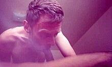 Massive Hardcore Cock Action with Amateur Gay Duo in Bed