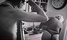 Horny mother-in-law struts in lingerie to tempt stepson