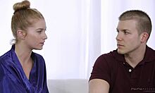 Arya Fae Gives a Sensual Nuru Massage to Stressed Student