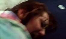 husband fingers my tight nerdy pussy... oops