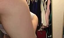 french teen girlfriend twerks big ass while boyfriend sleeps