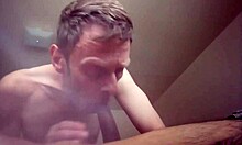 Massive Hardcore Cock Action with Amateur Gay Duo in Bed