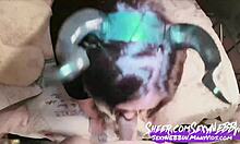 Sexy BBW succubus drains souls with her curvy charm preview