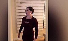 Blonde brazilian wife rides big dick after night out