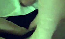 frottage handjob with strap on for kinky couple