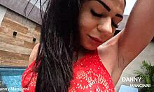 Rebolando a Bunda com Vestidinho e Sem Calcinha - Girlfriend Twerks Ass for Lesbian Bisexual Friend!