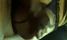 Bbcrhonnie vs white girl pussy in outdoor anal doggystyle with huge tits bent over.