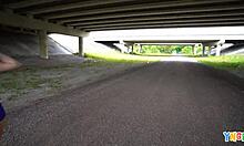 yngr - blonde teen cameron mynx fucked outdoors wildly