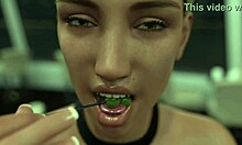 Teacher gets cum filled in Waterworld.