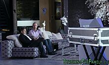 slutty teen sucking stepbro hard 😈