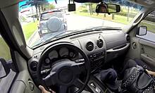 riding a guy's cock on spycam without him knowing. caught every wild moment.