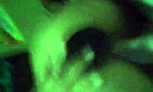 Redhead Girl Rides Cock While Using Dildo For Ass Play