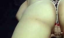 Nerd milf excited after gta v game