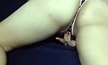 Nerd milf excited after gta v game