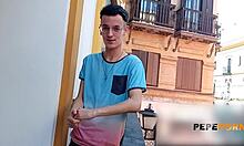 jennifer dominic nearly smothers young mr paz with massive tits