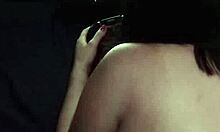 Nerd milf excited after gta v game