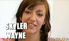 Sweethearts share a nasty deepthroat session with ease