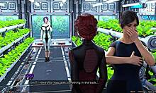 stranded in space 2, meeting the step sisters in the game