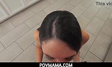 My wet big ass stepmom Ashley Wolf is suckin and ridin my big hard dick in this POV scene, but I can't beleive how good it feels.