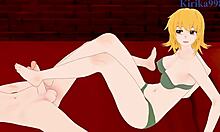 Cagalli Yula Athha and Meyrin Hawke in wild Gundam Seed hentai sex! 😍