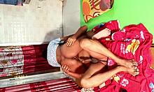 Romantic couple in love enjoys deepthroat and bent over homemade sex