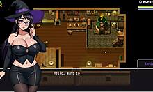 in lost lagoon harem hentai game ep 4, the sexy nurse performs a naked examination on a male for the first time.