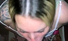 Homemade Video of Latina Blonde Amateurs Enjoying Deepthroat and Spitting