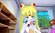 I love these Sailor Moon hentai blowjobs and handjobs