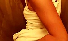 Nasty couple get caught fuckin' in the public toilet bath