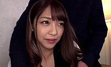 Mikan Shyly Exposes Herself Outdoors Before Intense Hotel Session