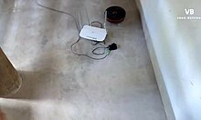 Athletic Whore with Big Ass Roleplays Fucking the Gay Internet Technician for Service