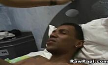 Extremely hot Latino gay couple banging hard right now!