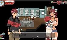 hey, wanna see nerdy girl’s public handjob in library hentai?