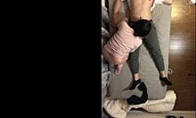 A perverted couple makes loud noises during intense sex until dawn