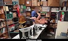 Shanne Blair gets CAUGHT numerous times at the MALL by the OFFICER - lifterxxx