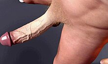 Huge white dick bounces in shocking 3D hentai animation