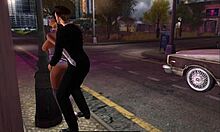 We rushed home after the party