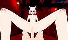 Neferpitou and Shizuku Murasaki Intense Sex - Hunter×Hunter Hentai