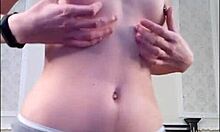 I’m obsessed with K blonde teen showing her perfect body