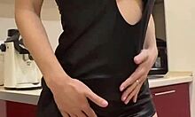 Milf With Big Tits And Hairy Pussy Dances While Playing With Herself