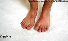 Look At Those Huge Man Feet!