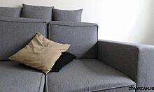 shaking hard from intense orgasm during play